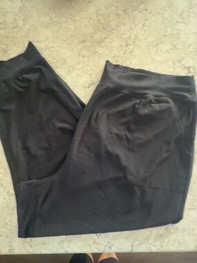 Old Navy Active Cloud+ Extra High Rise Joggers Black 3X Go-Dry Athleisure